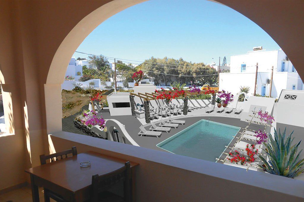 Atlas Boutique Hotel Kamári Kültér fotó